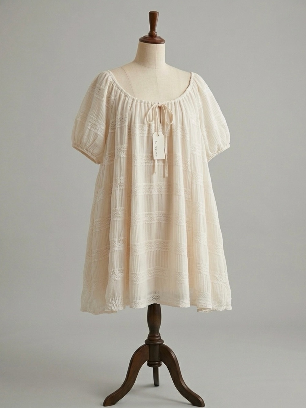 NWT Worth Collective Cream Mini Dress